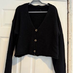 Urban Outfitters Black Cardigan Sweater